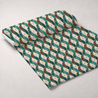 Saddle Song Garden Pattern 7 Minky Fabric — plush minky unrolled bolt preview (mv-minky-v1:bolt)