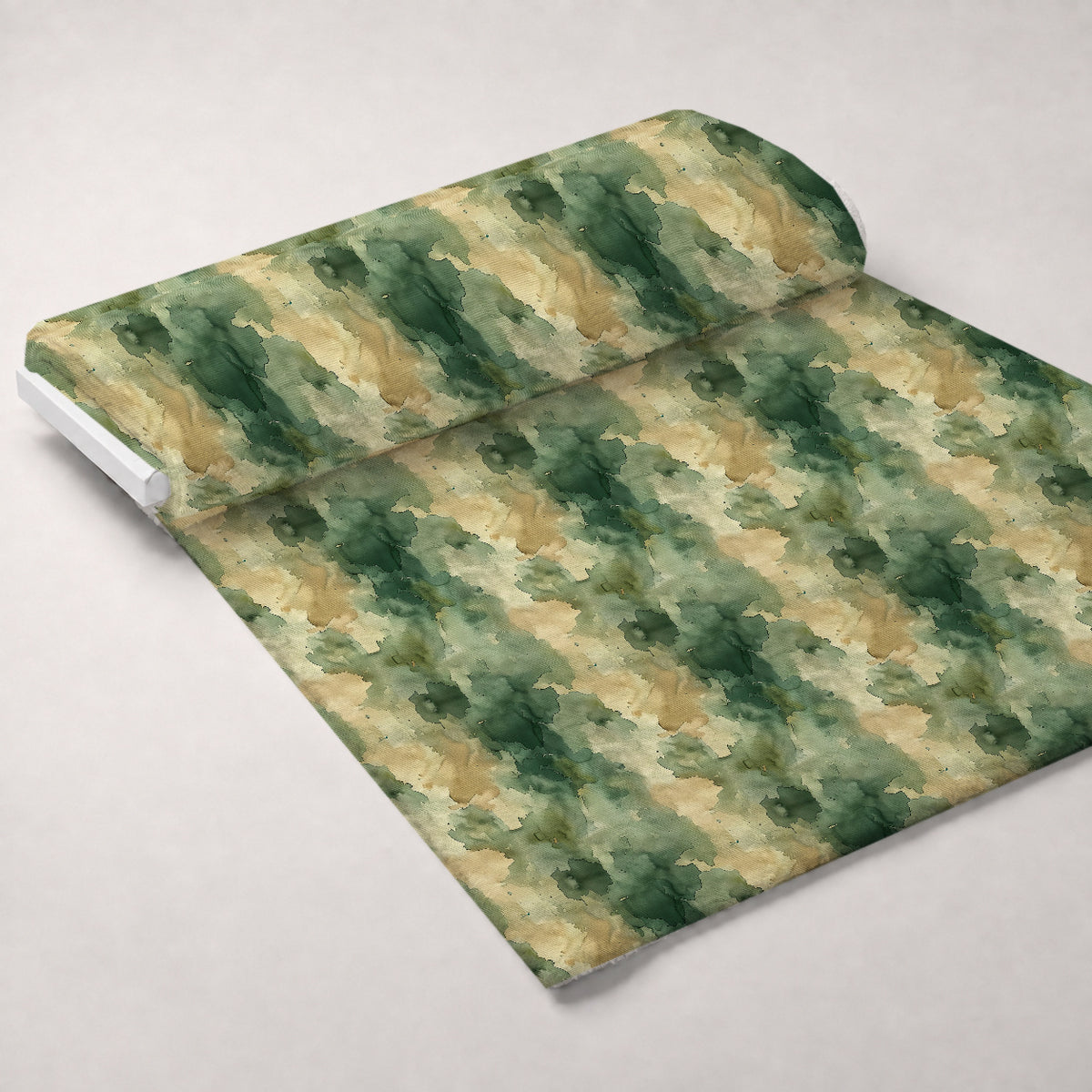 Sage Ink Wash Pattern 17 Minky Fabric — plush minky unrolled bolt preview (mv-minky-v1:bolt)