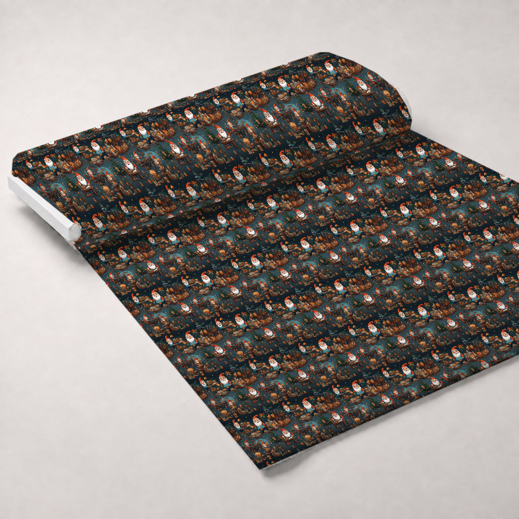 Santa's Workshop Pattern 1 Minky Fabric — plush minky unrolled bolt preview (mv-minky-v1:bolt)
