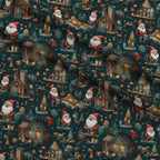 Santa's Workshop Pattern 15 Minky Fabric — plush minky folded close-up preview (mv-minky-v1:lying)