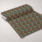 Santa's Workshop Pattern 6 Minky Fabric — plush minky unrolled bolt preview (mv-minky-v1:bolt)