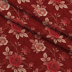 Scarlet Hive Pattern 15 Minky Fabric — plush minky folded close-up preview (mv-minky-v1:lying)