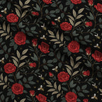 Scarlet Hive Pattern 21 Minky Fabric — plush minky folded close-up preview (mv-minky-v1:lying)
