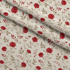 Scarlet Hive Pattern 22 Minky Fabric — plush minky folded close-up preview (mv-minky-v1:lying)