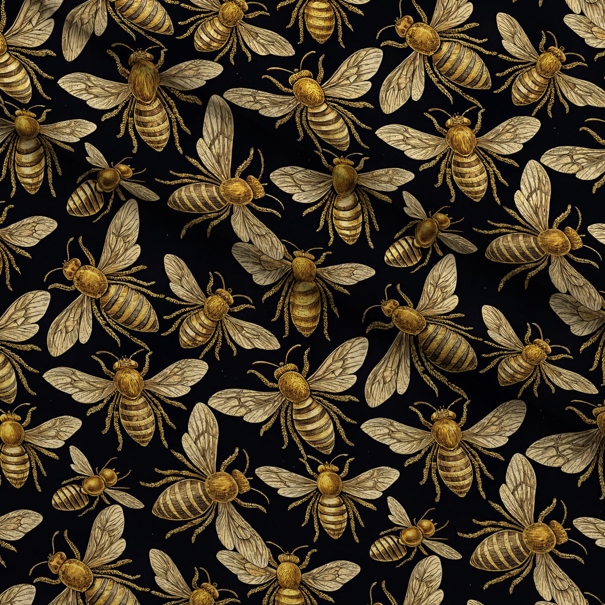 Scarlet Hive Pattern 5 Minky Fabric — plush minky folded close-up preview (mv-minky-v1:lying)