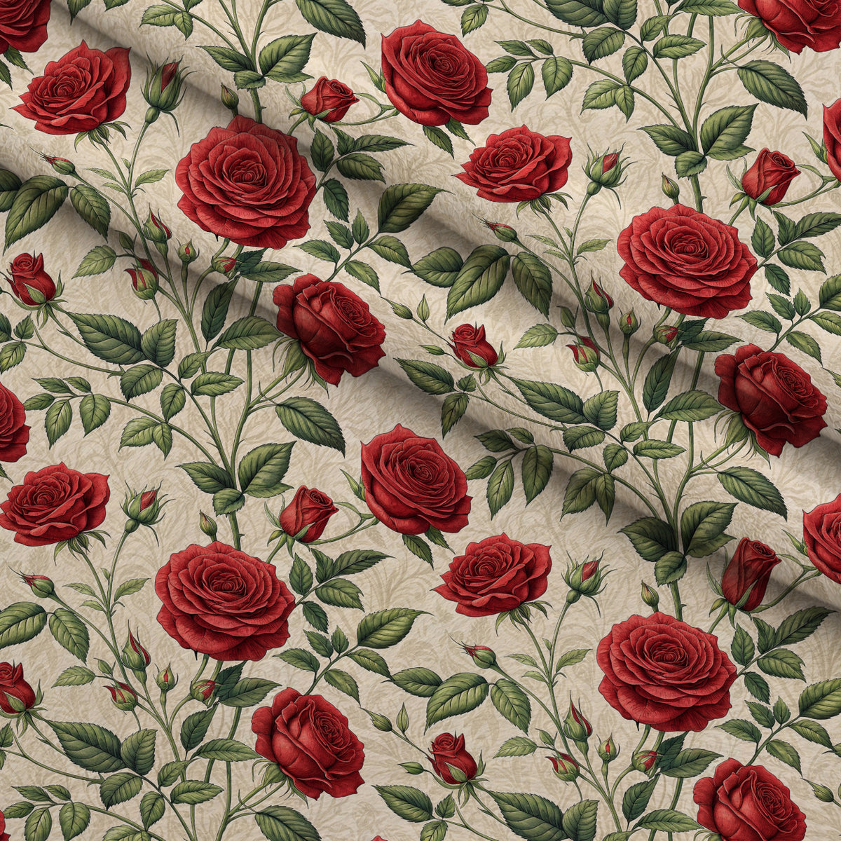 Scarlet Hive Pattern 8 Minky Fabric — plush minky folded close-up preview (mv-minky-v1:lying)