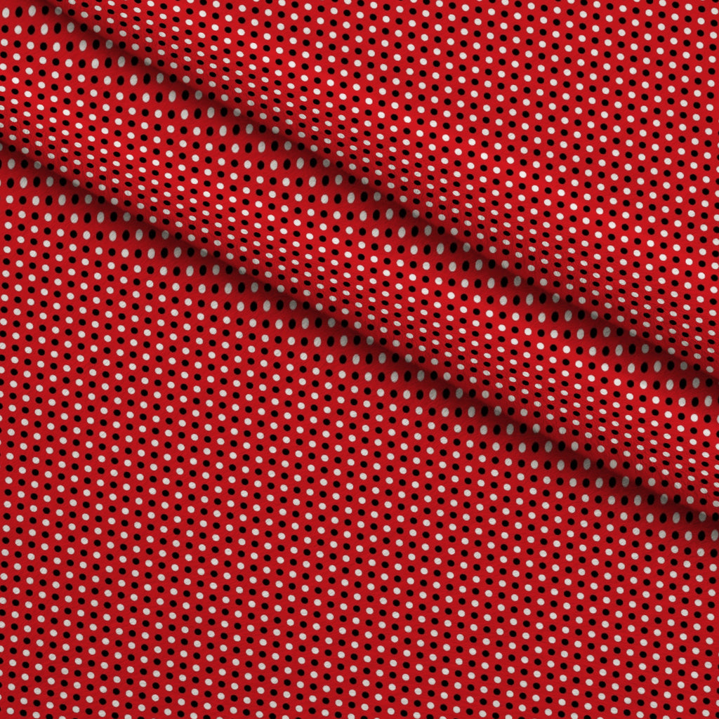 Scarlet Paisley Pattern 2 Minky Fabric — plush minky folded close-up preview (mv-minky-v1:lying)