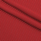 Scarlet Paisley Pattern 2 Minky Fabric — plush minky folded close-up preview (mv-minky-v1:lying)