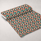 Sculptural Sunroom Pattern 1 Minky Fabric — plush minky unrolled bolt preview (mv-minky-v1:bolt)