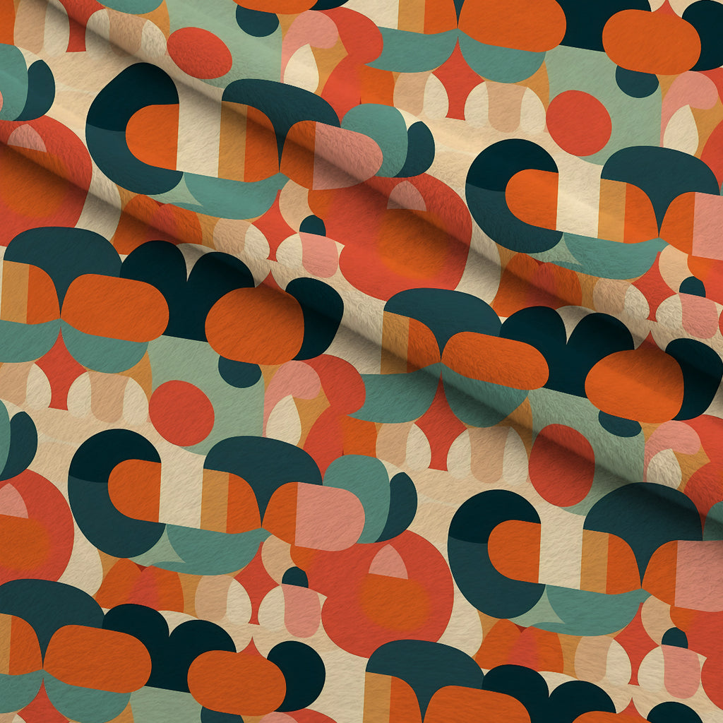 Sculptural Sunroom Pattern 11 Minky Fabric — plush minky folded close-up preview (mv-minky-v1:lying)