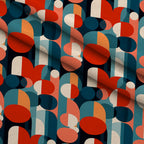 Sculptural Sunroom Pattern 15 Minky Fabric — plush minky folded close-up preview (mv-minky-v1:lying)