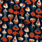 Sculptural Sunroom Pattern 9 Minky Fabric — plush minky folded close-up preview (mv-minky-v1:lying)