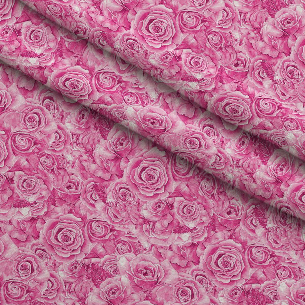 Sepia Blooms Pattern 30 Minky Fabric — plush minky folded close-up preview (mv-minky-v1:lying)