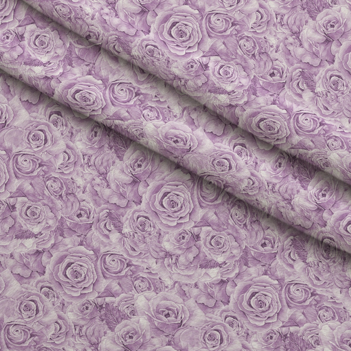 Sepia Blooms Pattern 38 Minky Fabric — plush minky folded close-up preview (mv-minky-v1:lying)