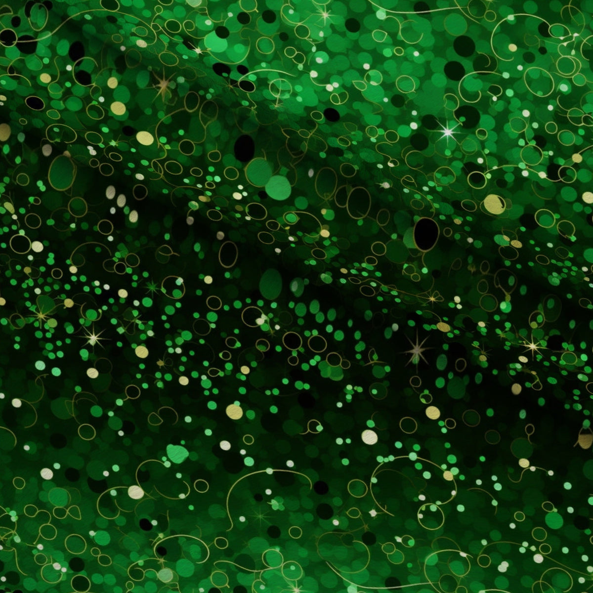 Shamrock Shimmer Pattern 19 Minky Fabric — plush minky folded close-up preview (mv-minky-v1:lying)