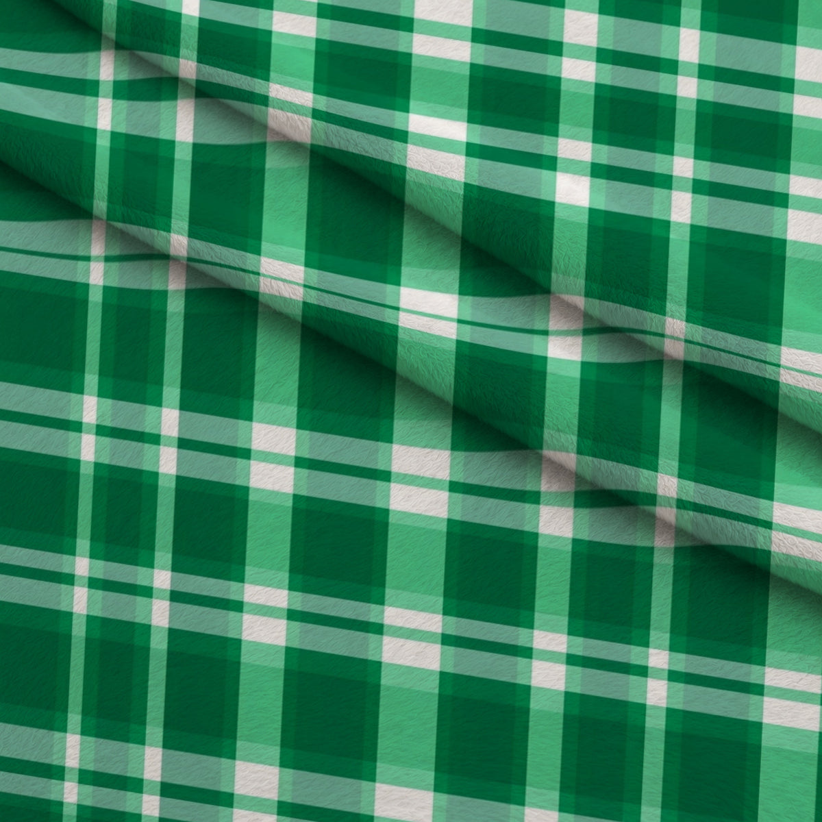 Shamrock Shimmer Pattern 9 Minky Fabric — plush minky folded close-up preview (mv-minky-v1:lying)