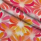 Sherbet Sunset Pattern 2 Minky Fabric — plush minky folded close-up preview (mv-minky-v1:lying)