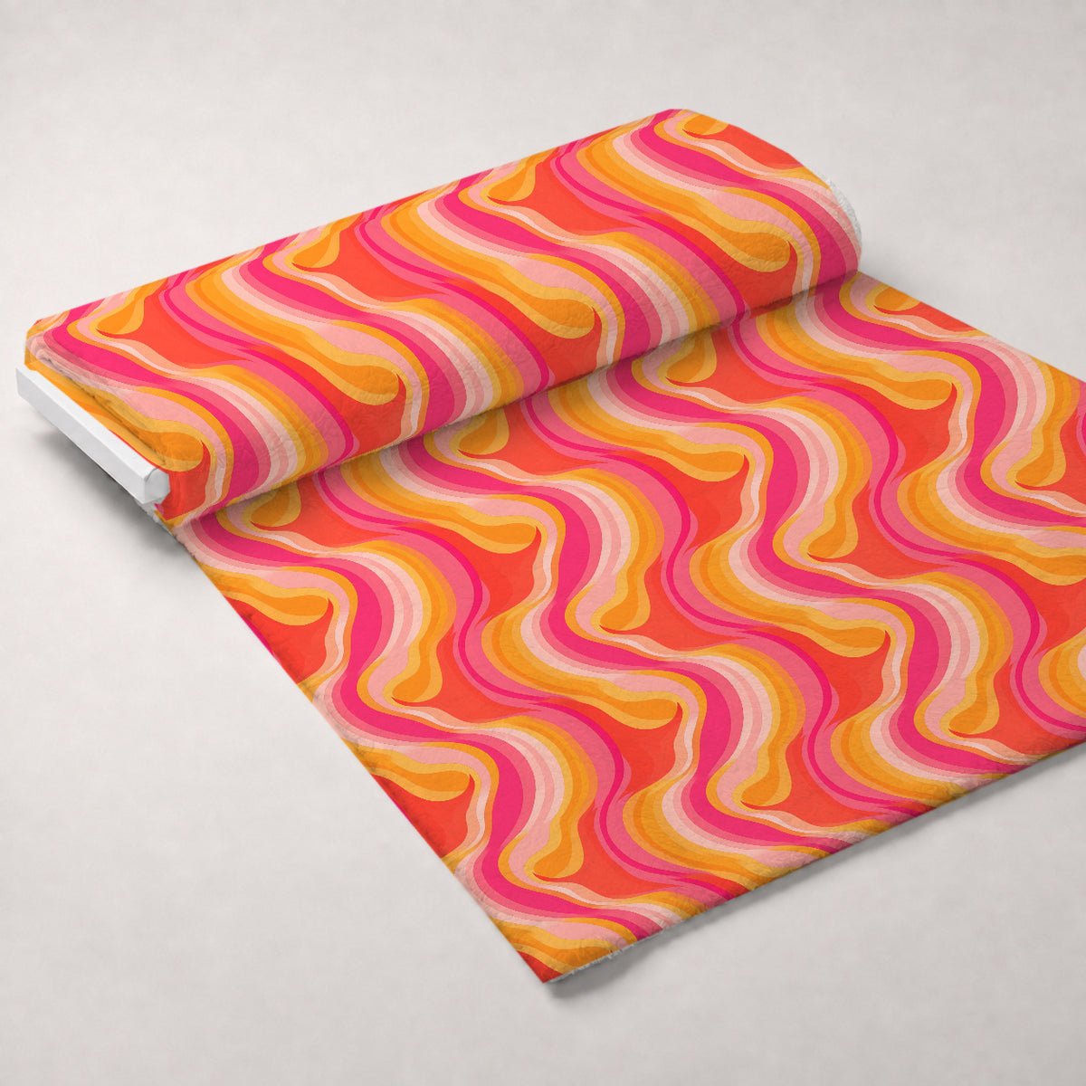 Sherbet Sunset Pattern 6 Minky Fabric — plush minky unrolled bolt preview (mv-minky-v1:bolt)