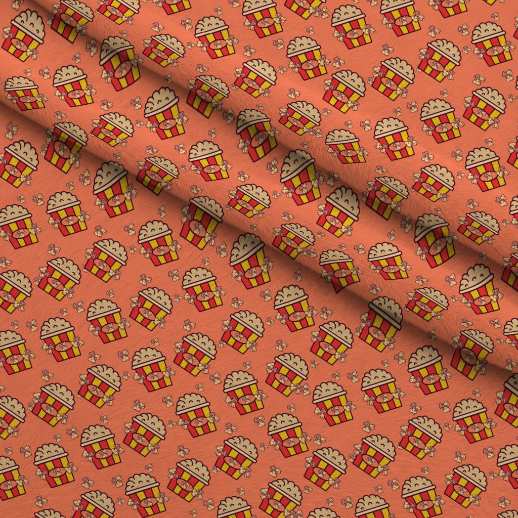 Silver Screen Pattern 2 Minky Fabric — plush minky folded close-up preview (mv-minky-v1:lying)