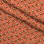 Silver Screen Pattern 2 Minky Fabric — plush minky folded close-up preview (mv-minky-v1:lying)