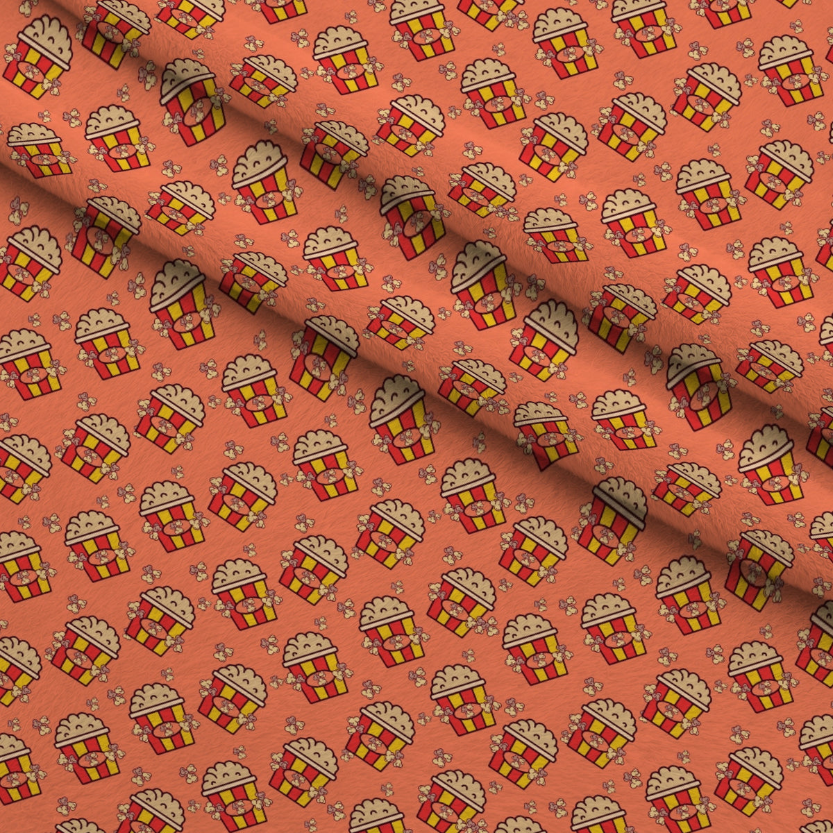 Silver Screen Pattern 2 Minky Fabric — plush minky folded close-up preview (mv-minky-v1:lying)