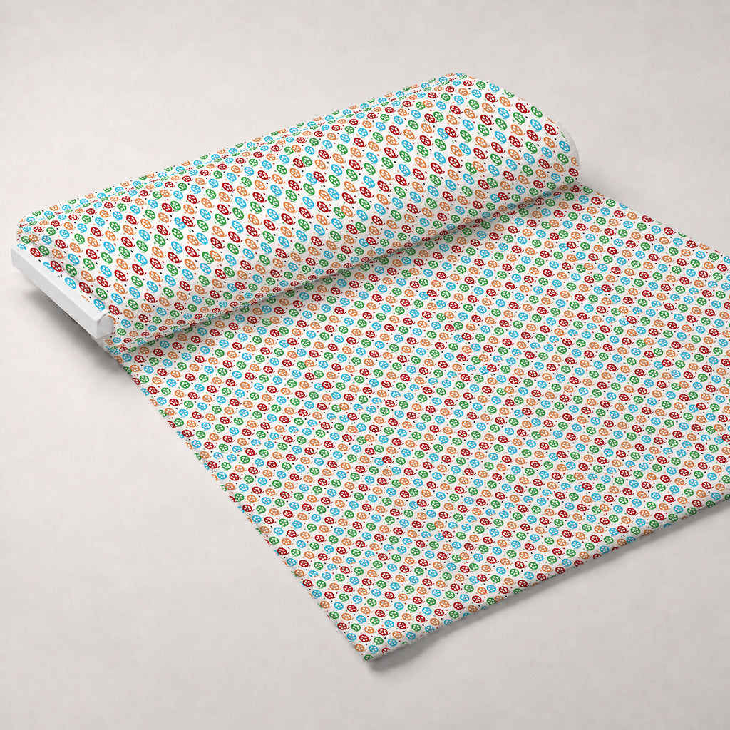 Silver Screen Pattern 4 Minky Fabric — plush minky unrolled bolt preview (mv-minky-v1:bolt)