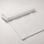 Simple Damask Gray Minky Fabric — plush minky unrolled bolt preview (mv-minky-v1:bolt)