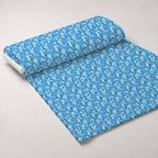Skyward Blooms Pattern 12 Minky Fabric — plush minky unrolled bolt preview (mv-minky-v1:bolt)