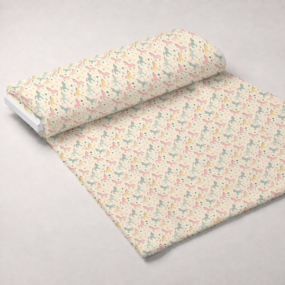 Sleepy Skies Pattern 13 Minky Fabric — plush minky unrolled bolt preview (mv-minky-v1:bolt)