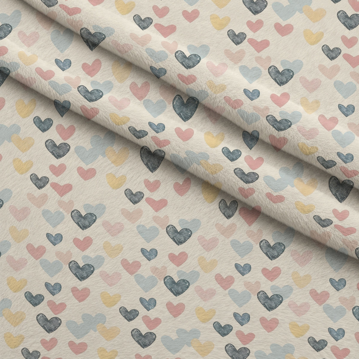 Sleepy Skies Pattern 21 Minky Fabric — plush minky folded close-up preview (mv-minky-v1:lying)