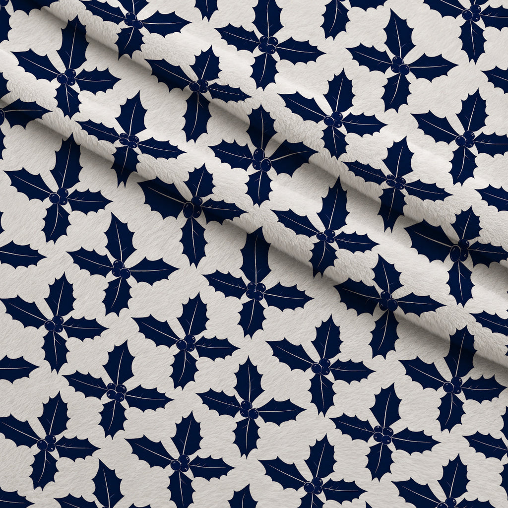 Snowbound Stag Pattern 11 Minky Fabric — plush minky folded close-up preview (mv-minky-v1:lying)