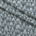 Snowy Pines Pattern 11 Minky Fabric — plush minky folded close-up preview (mv-minky-v1:lying)