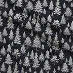 Snowy Pines Pattern 15 Minky Fabric — plush minky folded close-up preview (mv-minky-v1:lying)