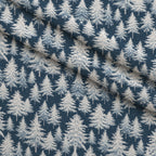 Snowy Pines Pattern 6 Minky Fabric — plush minky folded close-up preview (mv-minky-v1:lying)