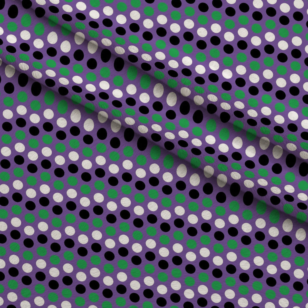Spooky Plaids Pattern 13 Minky Fabric — plush minky folded close-up preview (mv-minky-v1:lying)