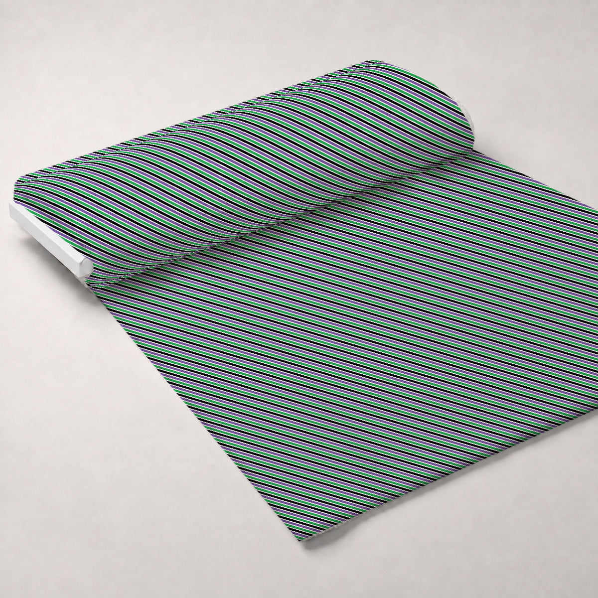 Spooky Plaids Pattern 9 Minky Fabric — plush minky unrolled bolt preview (mv-minky-v1:bolt)