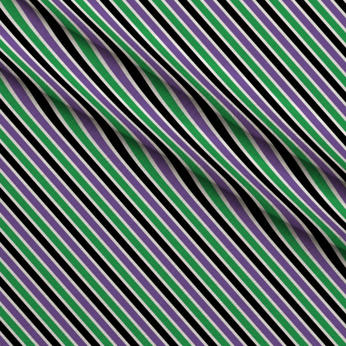 Spooky Plaids Pattern 9 Minky Fabric — plush minky folded close-up preview (mv-minky-v1:lying)