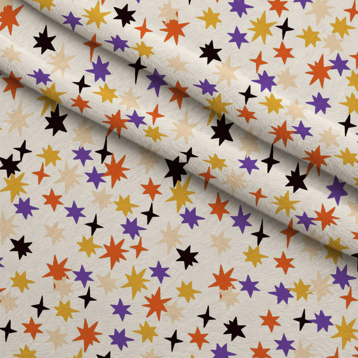 Spooky Sweets Pattern 1 Minky Fabric — plush minky folded close-up preview (mv-minky-v1:lying)