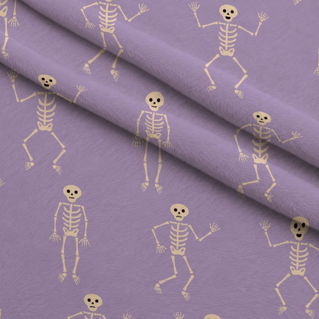 Spooky Sweets Pattern 11 Minky Fabric — plush minky folded close-up preview (mv-minky-v1:lying)