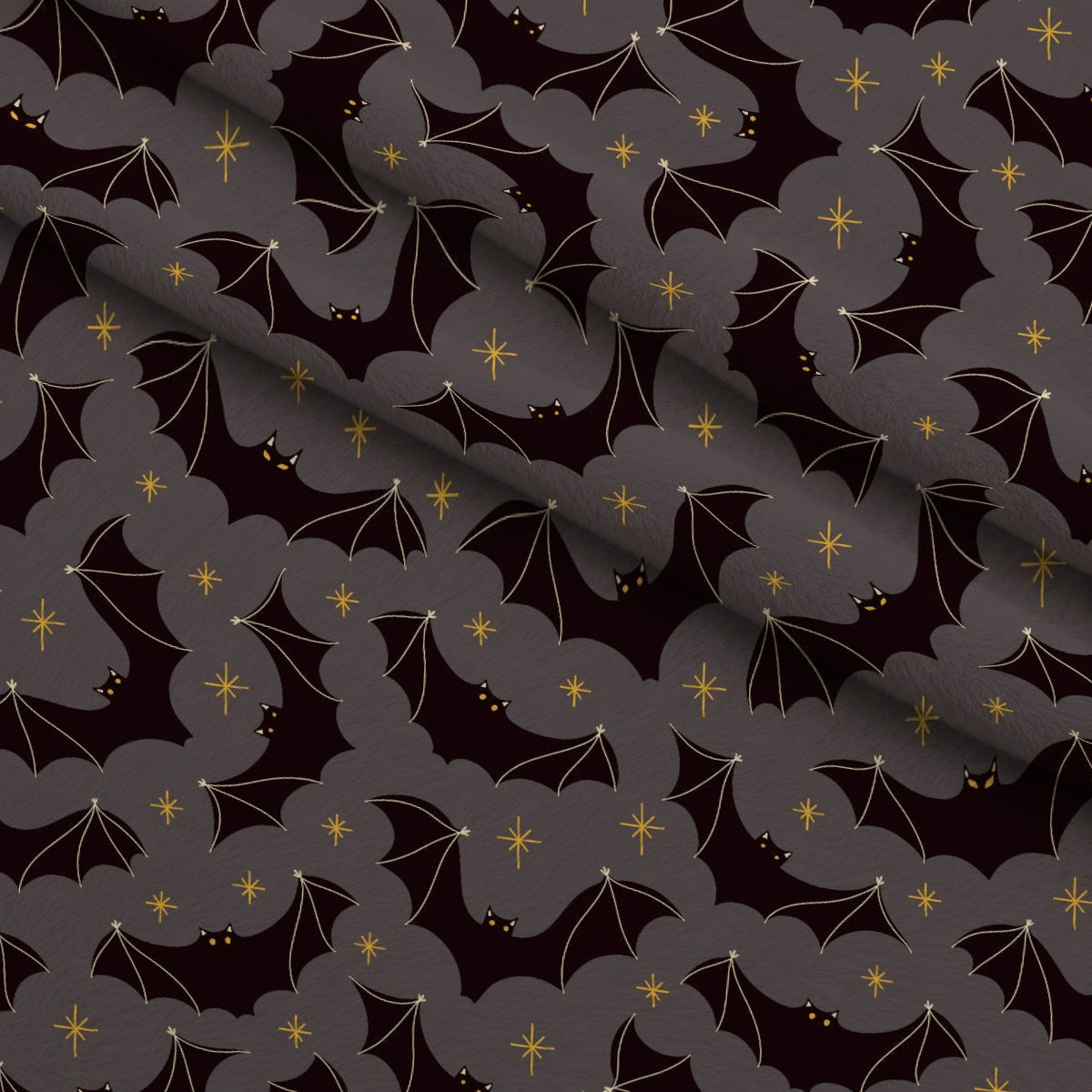 Spooky Sweets Pattern 15 Minky Fabric — plush minky folded close-up preview (mv-minky-v1:lying)