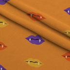 Spooky Sweets Pattern 3 Minky Fabric — plush minky folded close-up preview (mv-minky-v1:lying)