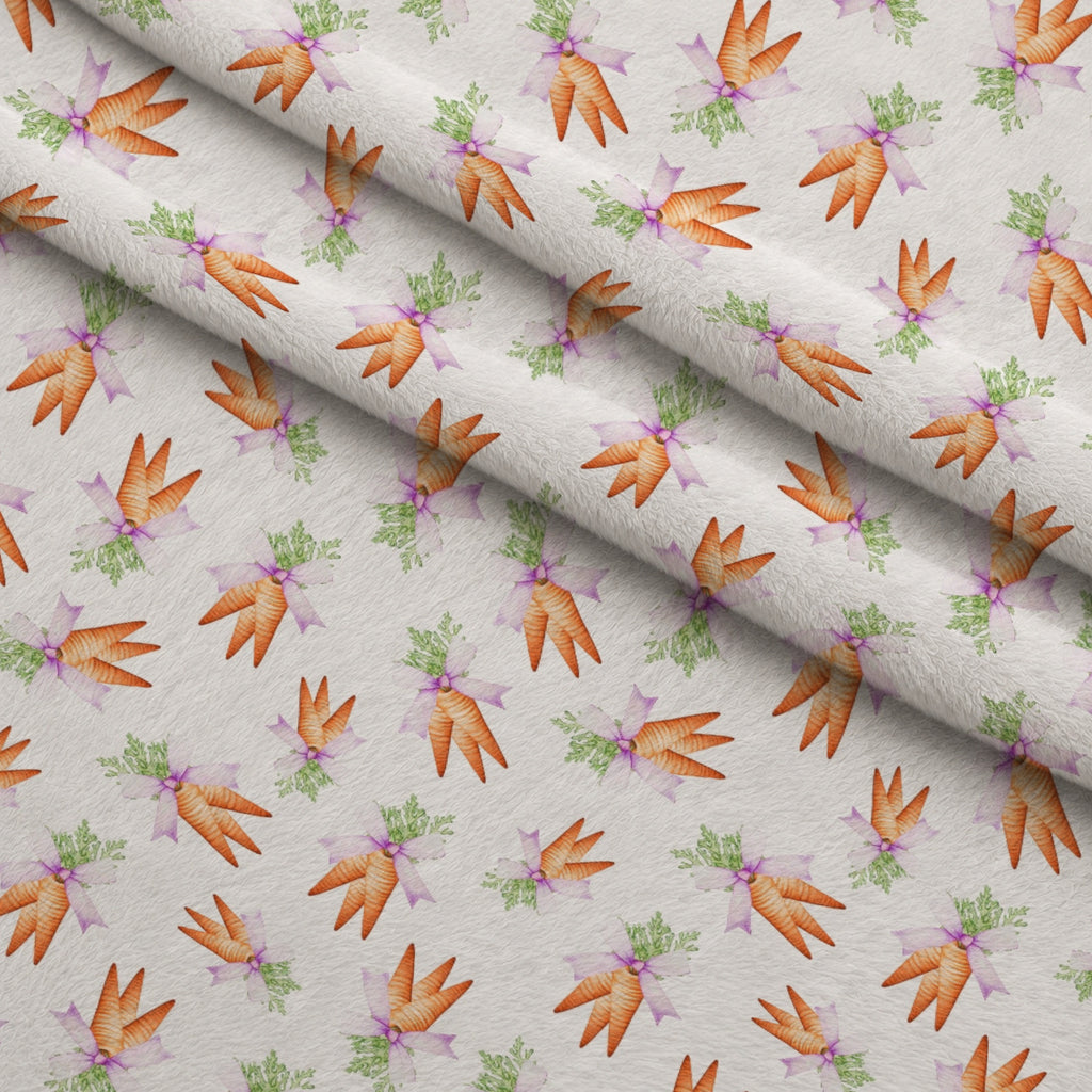 Springtime Sweets Pattern 2 Minky Fabric — plush minky folded close-up preview (mv-minky-v1:lying)