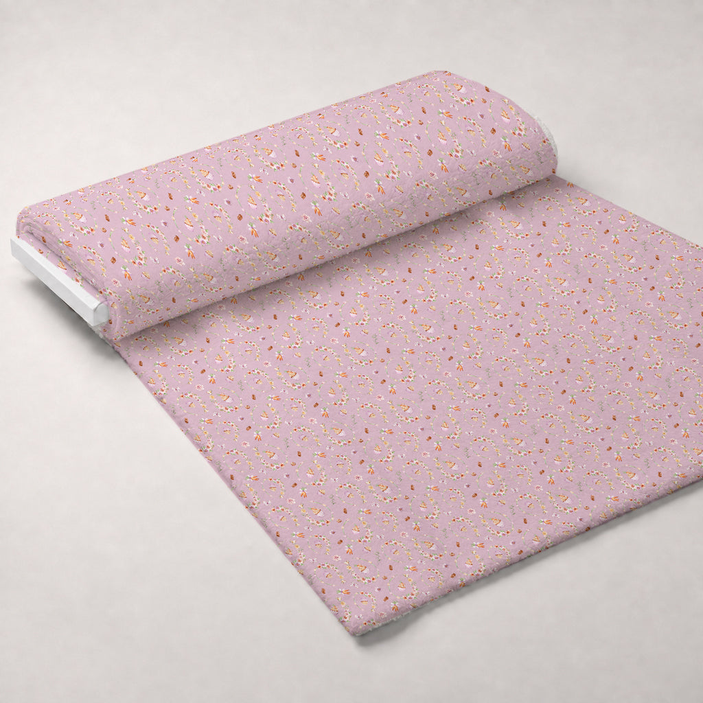 Springtime Sweets Pattern 4 Minky Fabric — plush minky unrolled bolt preview (mv-minky-v1:bolt)
