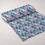 Stardust Nebula Pattern 3 Minky Fabric — plush minky unrolled bolt preview (mv-minky-v1:bolt)