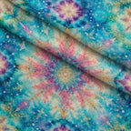 Stardust Nebula Pattern 4 Minky Fabric — plush minky folded close-up preview (mv-minky-v1:lying)