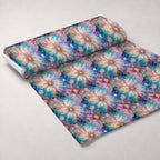Stardust Nebula Pattern 5 Minky Fabric — plush minky unrolled bolt preview (mv-minky-v1:bolt)