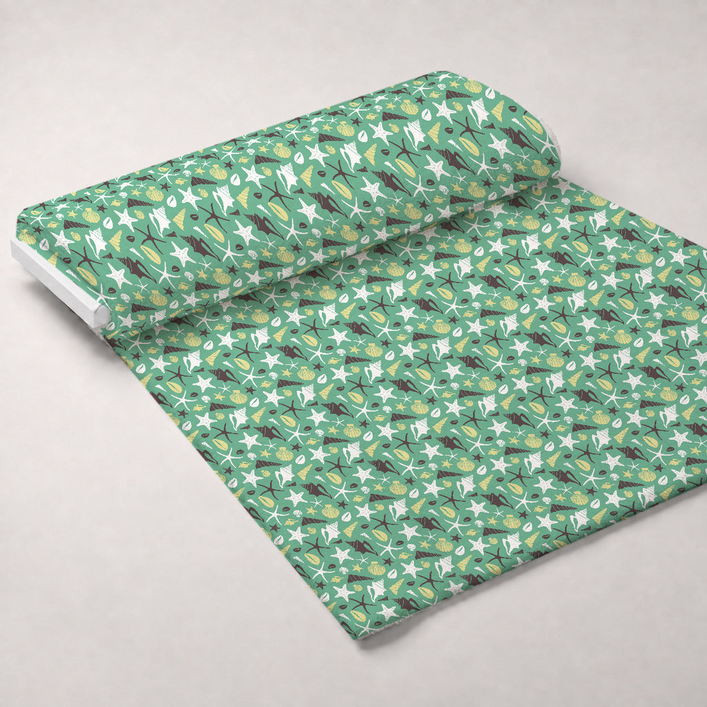 Starfish Cove Pattern 1 Minky Fabric — plush minky unrolled bolt preview (mv-minky-v1:bolt)