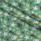 Starfish Cove Pattern 1 Minky Fabric — plush minky folded close-up preview (mv-minky-v1:lying)