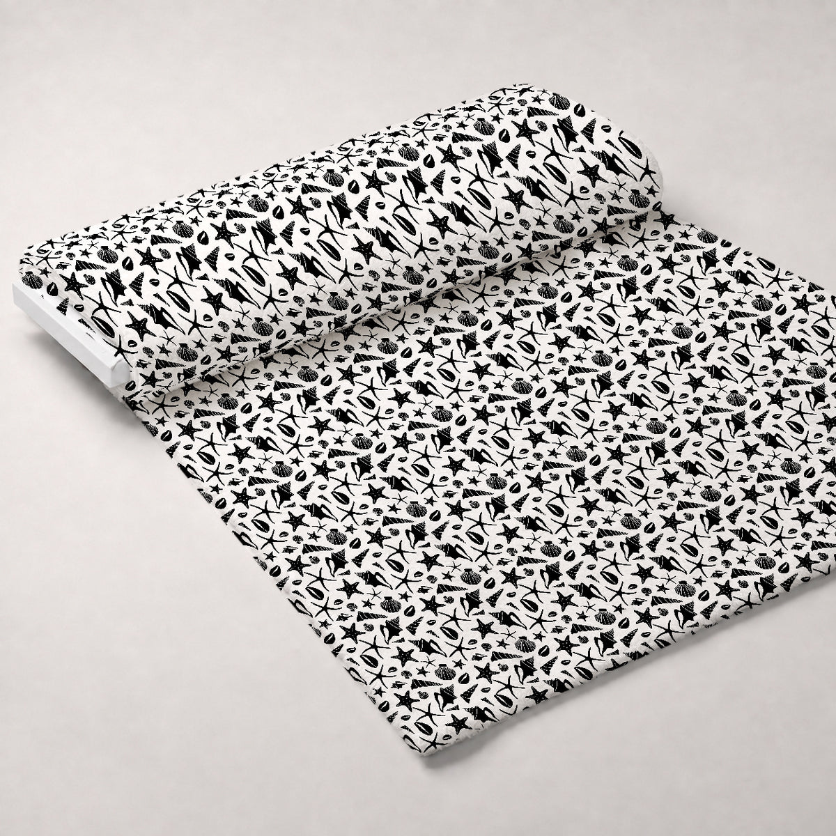 Starfish Cove Pattern 4 Minky Fabric — plush minky unrolled bolt preview (mv-minky-v1:bolt)