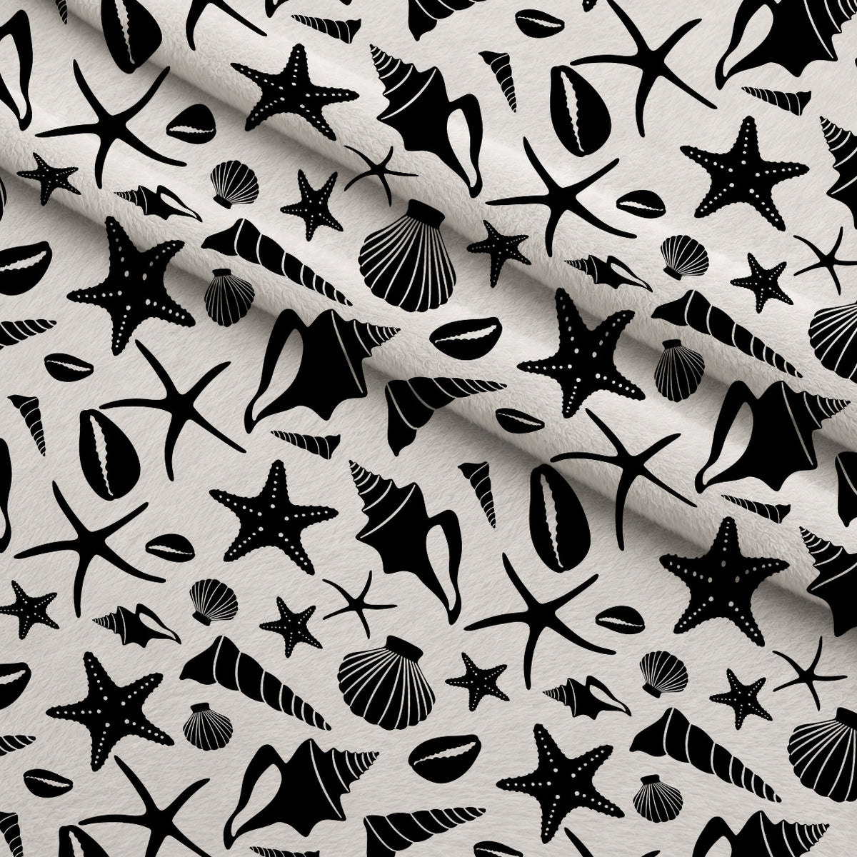 Starfish Cove Pattern 4 Minky Fabric — plush minky folded close-up preview (mv-minky-v1:lying)